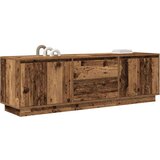 vidaXL TV omarica z LED lučkami starinski les 160,5x41x50 cm | Shoptok.si