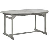  Vrtni blagovaonski stol (160 - 240)x100x75 cm od drva bagrema | shoptok.hr