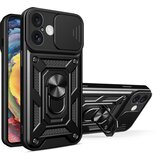 HURTEL HYBRID ARMOR CAMSHIELD OVITEK ZA IPHONE 16 PLUS ARMORED S STOJALOM, (5000311048) | Shoptok.si