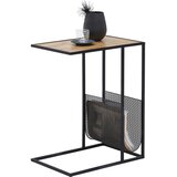 CARRYHOME MIZICA, črna, barve hrasta | Shoptok.si