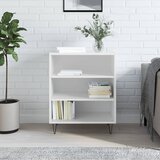 The Living Store Komoda visok sijaj bela 57x35x70 cm inženirski les - Komoda, (21662382) | Shoptok.si