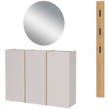 Germania Krem/u prirodnoj boji set za hodnik 168x200x37 cm Libbiano – | shoptok.hr