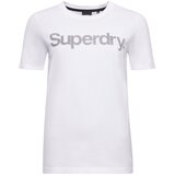 Superdry Majica siva / bela | Shoptok.si