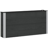 vidaXL Vrtna visoka greda Črna 150 x 30 x 72 cm, (5000287688) | Shoptok.si