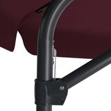  Vrtni suncobran s čeličnim stupom 300 cm bordo | shoptok.hr