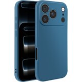 AVIZAR Ovitek za iPhone 17 Pro iz Mehkega Silikona, Ultra Tanek Dizajn, Modra, (5000189151) | Shoptok.si