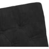  Blagovačke stolice s kotačima 2 pcs Crna 58 x 67 x 97 cm Baršun | shoptok.hr