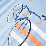  Dječja majica nježnoplava prošarana 128 | shoptok.hr