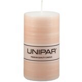 Unipar Svetlo oranžna sveča Finelines, čas gorenja 40 h | Shoptok.si