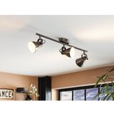 Eglo seras reflektor/3, led, gu10, 3x3,3w, 3x240lm, nikl/antik | shoptok.hr