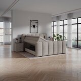 Premium Living Postelja Boxspring Elysia, Naravna Barva, 160x220 | Shoptok.si