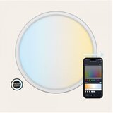 Ksix DUO stropna svjetiljka SmartLED, 42 cm, 24 W, 2.450 lumena, RGB-CCT, WiFi | shoptok.hr