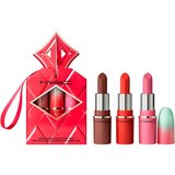 MAC Cosmetics Holiday Wildest Gleams Mini Lusterglass Lip Trio poklon set za usne nijansa Brights Cijene