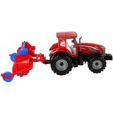 Red Tractor with Plough Friction Drive | shoptok.hr