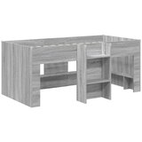  Kreveta za visoko spavanje djece 2 pcs Siva Sonoma - Siva Sonoma 80 x 160 cm | shoptok.hr