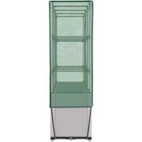vidaXL Povišena gredica s pokrovom za staklenik 160 x 40 x 153 cm | shoptok.hr
