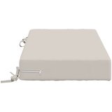  Jastuk za sjedalo SOEST 100% poliester Bijela 70 x 40 x 10 cm | shoptok.hr