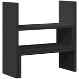  Organizator za stol podesivi crni 40x17x41 cm konstruirano drvo | shoptok.hr