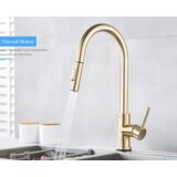  Zlata kuhinjska armatura na dotik | Pipa EYN GK1218 | Shoptok.si