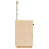  Toaletni stolić s LED svjetlima 95x50x133,5 cm masivna borovina | shoptok.hr
