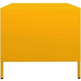 vidaXL Stolić za kavu boje senfa 68,5x50x43,5 cm hladno valjani čelik | shoptok.hr