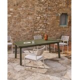 Kave Home Kovinska vrtna miza 100x220 cm Izola – | Shoptok.si