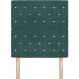  vzglavna stran s kristalnimi gumbi, prešita temno zelena 80 cm žamet, (22156538) | Shoptok.si