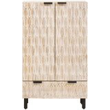  Highboard s ladicama Finš bijelog pranja 60 x 33 x 100 cm | shoptok.hr