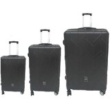 Hoffmanns 3-dijelni ABS set kofera crna Cijene