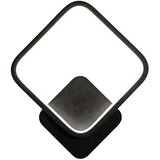 Moderna stenska nadometna LED svetilka 12W črna 23cm 4500K Cene
