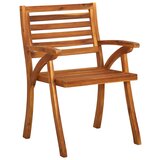Maison Chic Vrtni stoli - Stol za vrt 6 kosov trden akacijev les JS1719, (21877043) | Shoptok.si