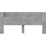  Uzglavlje Betonski sivi 200 x 16,5 x 103,5 cm Konstruirano drvo | shoptok.hr