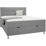 Mömax Postelja Boxspring Oviedo, Siva, 180x200 Cene