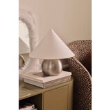 Ellos Home Bijela/u sjajno srebrnoj boji tekstilna stolna lampa (visina 38 cm) Connie – | shoptok.hr