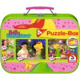 Puzzle v kovinskem kovčku - Bibi Blocksberg, 2 x 60, 2 x 100 delov Cene