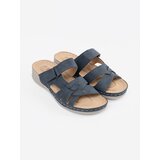 SEASTAR Blue women's flip-flops with a decorative flower | shoptok.hr