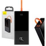 Baseus Powerbank Elf 20000mAh, PD, 2xUSB, USB-C + USB-C kabel 65W (črna) | Shoptok.si