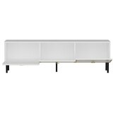 Hanah home TV polica Kivan White Gold | ePonuda.com