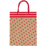  VREĆICE UKRASNE 22X26X10CM CRVENE TOČKE REX-SAUL SADOCH SDE26-054D | shoptok.hr