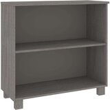  Komoda HAMAR svetlo siva 85x35x80 cm trdna borovina, (20656468) | Shoptok.si