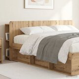 Glava kreveta s ormarićem Hrast artisan 180 cm | shoptok.hr