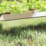  Ograda protiv puževa 16 pcs Srebrno 100 x 3,5 x 25 cm | shoptok.hr