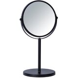 Wenko crno kozmetičko ogledalo Assisi , 17 cm | shoptok.hr