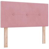  Krevet od pjene s madracem i LED-om Ružičasta 90 x 190 cm - Ružičasta 90 x 190 cm Prošiveno gumbima | shoptok.hr