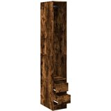  Ormar boja dimljenog hrasta 30x50x200 cm od konstruiranog drva | shoptok.hr