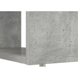 vidaXL Stol sa Pohranjivanjem Betonska siva 113x54x120 cm Konstruirano drvo | shoptok.hr