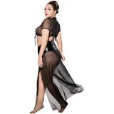 JSY 065 - črn babydoll komplet (XL-2XL) | Shoptok.si