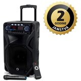 Manta karaoke, 80W, FM, BT, USB, SD, bež mikr, gitara, baterij, crni SPK5021PRO | shoptok.hr