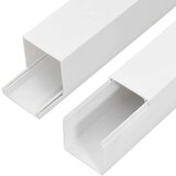 vidaXL Kanalice za kabele 150 x 50 mm 10 m PVC | shoptok.hr