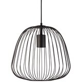 Viseći luster OVELLA na kablu 1xE27/15W/230V, prečnik 36 cm, crne boje | Eponuda.com